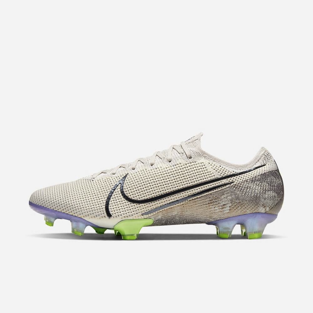 Crampon De Foot Nike Mercurial Vapor 13 Elite FG Sable 5139-460 Desert Sand/Psychic Purple/Electric Green/Black Femme | SKU-13711691